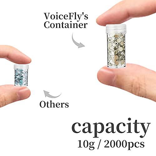 Voicefly Eva 60 Slots Diamond Painting Accessories Diamond Painting Storage Case Embroidery, 5D Diamond Painting Tools Diy Kits, Beads Sewing Pills Shockproof Container, Black Flower #TOP2