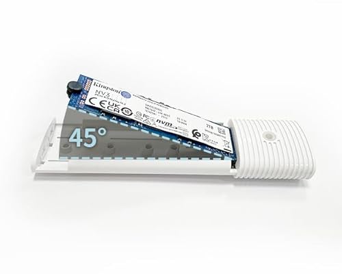 D-Link DSP-111 Caja USB-C para SSD M.2 NVMe/NGFF, 10Gbps USB 3.2 Gen 2, instalación sin Herramientas, M/B+M Key, soporta 2230/2242/2260/2280, Carcasa de Aluminio, hasta 4TB – Windows/macOS/Android - imagen 2