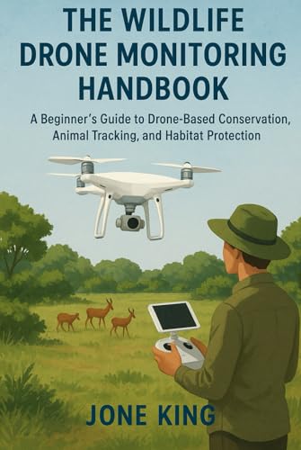 THE WILDLIFE DRONE MONITORING HANDBOOK: A Beginner’s Guide to Drone-Based Conservation, Animal Tracking, and Habitat Protection