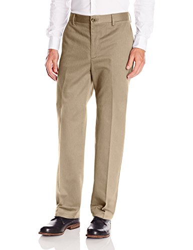 Dockers Men's Classic Fit Signature Khaki Pants D3, Dark Khaki (Cotton)-Discontinued, 34W x 32L