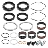 TOFR Front End Fork Leg Rebuild Seals Boots Kit 49mm for Harley FLH/T 2014-2018 Sportster XL1200X 2016-2018 0403-0148