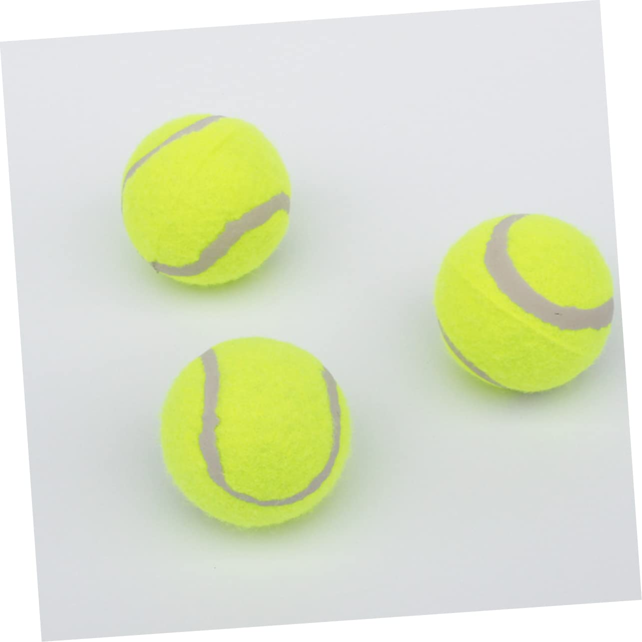 Hohopeti Bissfester Ball für Hunde 6 Stück aus Weichem Gummi Leichtes Hundespielzeug für Hundetraining und Hundebälle im Freien