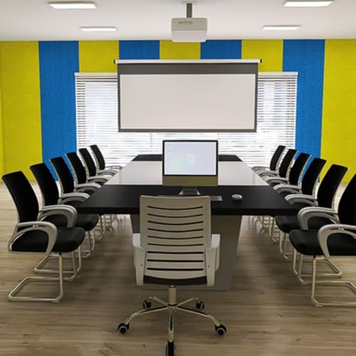 Insonorisation efficace avec ce panneau acoustique bleu 3cm auto-adhésif - 5