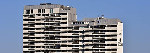 Preisvergleich Produktbild HANSEPUZZLE 50755 - Wolkenkratzer Puzzle 1000 Teile / Hintergründe mit hochwertiger Puzzle Aufbewahrung: Kartonbox und Wieder verschließbarem Beutel / Puzzle-Maße: 90 x 31,7 cm