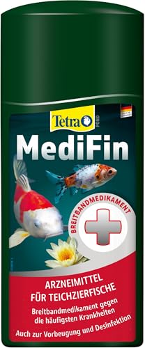 Tetra Pond MediFin (universell wirkendes Arzneimittel für alle Gartenteichfische, Vorbeugung Desinfektion Medikament Garten Krankheiten), 500 ml Flasche 4 Tetra Pond MediFin (universell wirkendes Arzneimittel für alle Gartenteichfische, Vorbeugung Desinfektion Medikament Garten Krankheiten), 500 ml Flasche