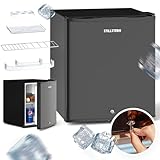 😍 TOP FEATURES & PRAKTISCH - Abschließbar - wechselbarer Türanschlag - herausnehmbare Gitterablage - Obst- & Gemüseablage - Eierhalter. Sichern Sie Ihre Lebensmittel mit dem Schloss vor Dritten. Ändern Sie bei Bedarf den Türanschlag und nehmen Sie die Gitterablage bei Bedarf für höheren Stauraum raus. Die mitgelieferte Obst- & Gemüseablage und die Eierhalter sorgen für Ordnung.