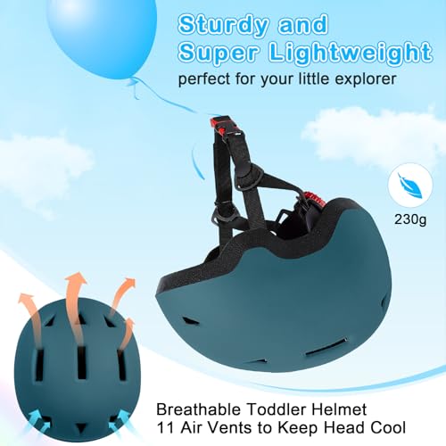 Image of Toddler Helmet, Baby Infant Kids Bike Helmet for Kids Age 1-3 /2-4 /3-5 /5-8 Adjustable Toddler Bike Helmets for Boys Girls for Scooter Skateboard Cycling
