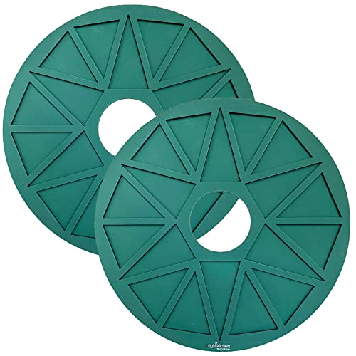 2 Cracker Chip Silicone Dehydrator Sheets with EDGES - NON-Toxic