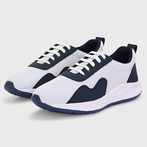 Image of Centrino Men's Casual Shoe | Sneakers for Men Casual Sports Running Shoes, Mesh Lace-Up Lightweight Footwear for Gym, Walking, Outdoor, Travel, Office, Stylish Athletic Shoe (8165)