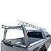 Black Horse Heavy Duty Ladder Rack Over Cab System 8' Bed Silver Aluminum Compatible with All 3/4-ton Trucks with 8ft Bed Length Not Compatible with tonneau Covers-CSFRHD8