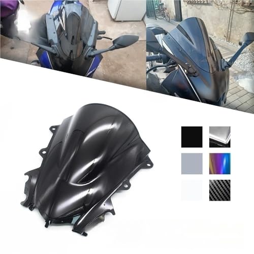 Pare-brise double bulle YZF R15 V3 accessoire moto déflecteur vent premium
