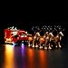 Led Light Kit Compatible with Lego Santa Sleigh 40499 - Lego Sets Not Included, Vonado Led Lighting Kit Compatible with Lego Christmas Set