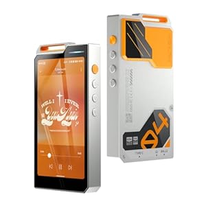 HiBy R4 mp3 & mp4 Players spotify Player with Bluetooth and WiFi 4-Way HiFi DAP Android 12 OS 3.5mm po+4.4mm bal 32G+2TB Scalable Memory