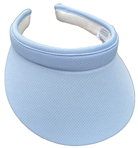 Women's Slip-on Visor, Light Blue (Knit Fabric), no Size