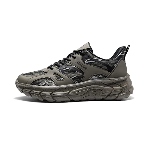 Nortiv 8 Men's Walking Sneakers Casual Tennis Shoes Lightweight Running Shoes Army Green 11 M Us Snuo223M #TOP28