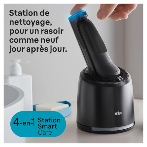 Rasoir Électrique Braun Series 7 71-N7200cc – AutoSense, Wet&Dry, Tondeuse Précision - vue 10