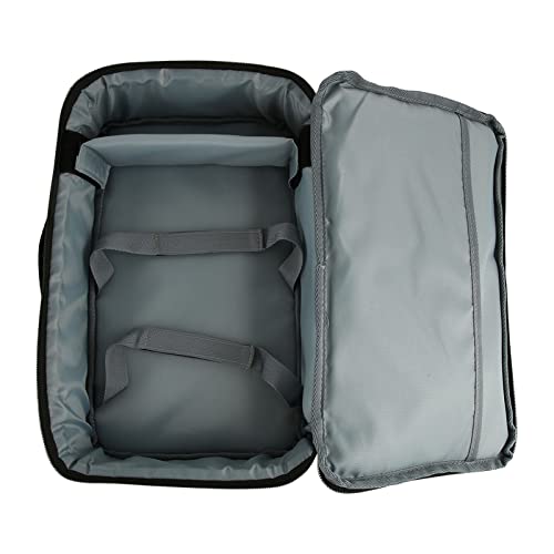 FOLOSAFENAR Projektortasche , Grau , Leicht zu Tragende , Robuste Mehrzweck Projektortasche aus Nylon für Unterwegs