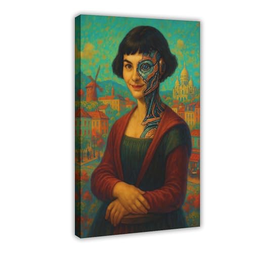 Poster sur toile Emily décoration murale 50x75 cm pour chambre à coucher
