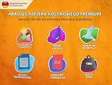 27 arkuszy papieru do rysowania, woda, odcienie niebieskiego – papier DIN A4-130 g/m², zestaw 9 kolorów – stabilny papier do majsterkowania i kolorowe liście, dla dzieci i arkuszy, granatowy, cyjan,