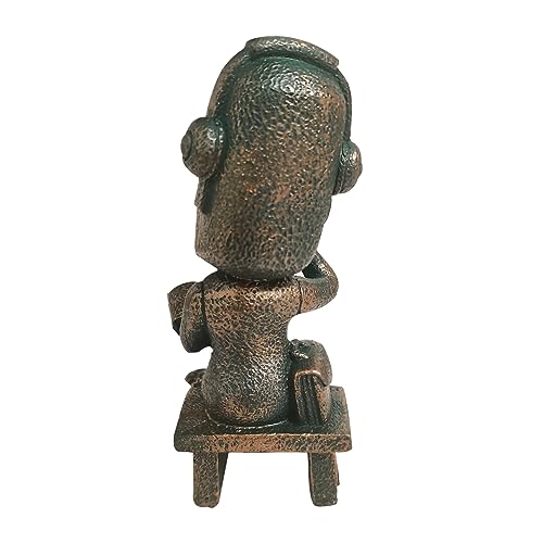 Figura Decorativa Estatua Isla de Pascua Tea miniatura 5