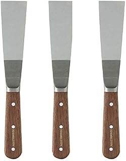 3Pcs Hamilton Vantage Filling Knife Set Wallpaper Scraper Putty Tool Set Pack Flexible Heavy Duty Top Quality Scrapers with Wooden Handle and Metal Blade - Perfect DIY Decorating Tool 1.5 Inch Set
