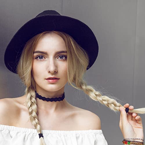 120Pcs Black Hair Ties No Metal Hair Elastics Hair Ties Black Hair Rubber Bands For Thick And Curly Hair,Ponytail Holders Hair Bands For Women Men And Children(4Mm) #TOP6