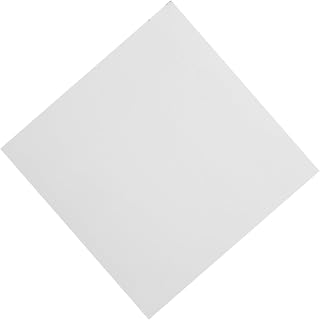 HAPINARY Placa De Cerámica Cuadrada Blanco 15x15 Cm Para Pintar a Mano, Material Cerámico Diy Para Artistas y Aficionados, Decoración Artística Personalizada Para Hogar y Estudio Cualquier Época