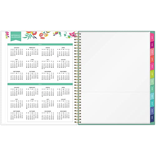 Day Designer For Blue Sky 2023 Weekly And Monthly Planner, 8.5" X 11", Clear Pocket Cover, Wirebound, Peyton White (103618-23) #TOP3