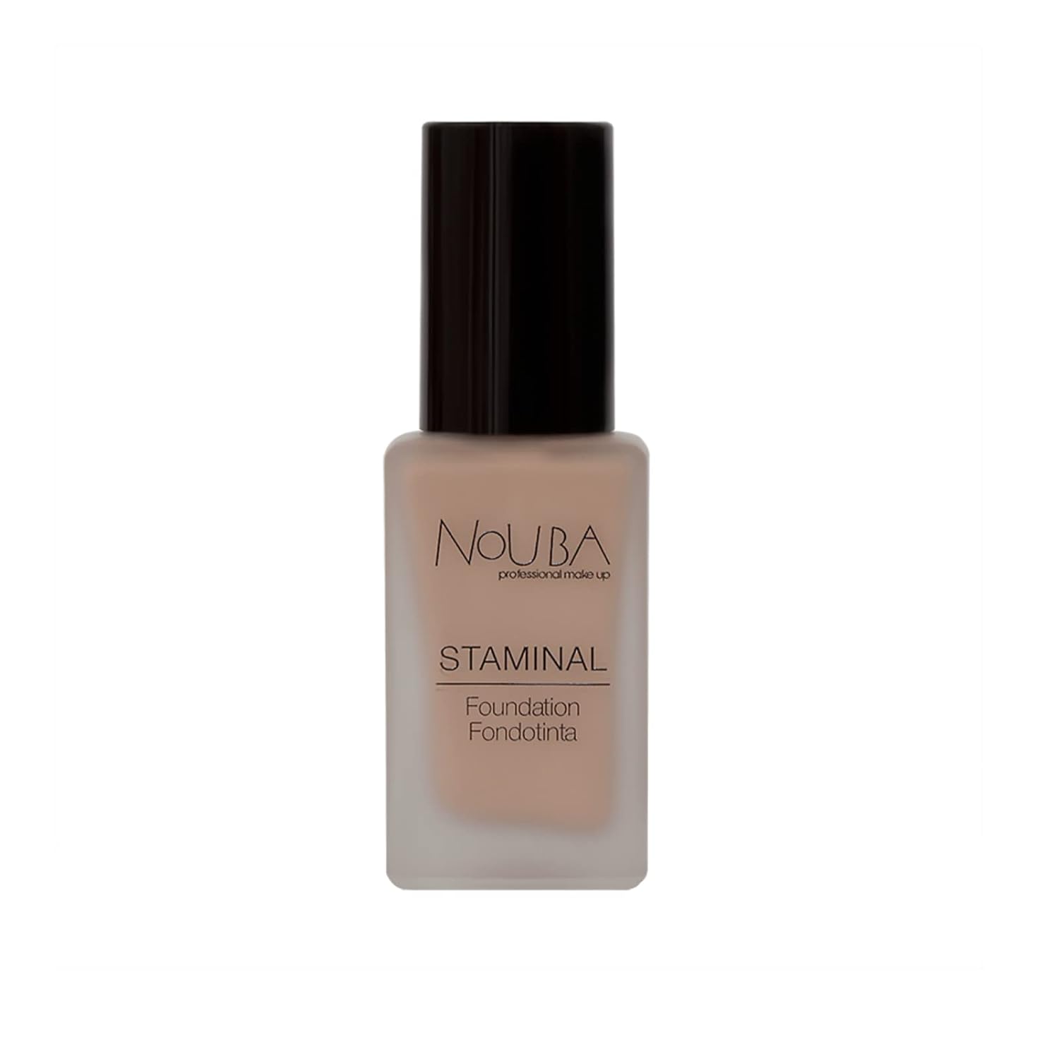 Nouba Staminal Foundation Fondotinta Number 101, Long Lasting Coverage Luminous Makeup Light Texture Nude Skin Effect - For All Skin Types - Blends Perfectly Beige 30 ml