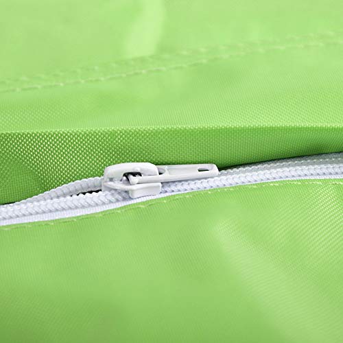 LIVEDECO - Housse Vide Pouf Géant XL Intérieur et Extérieur Vert Classic BiG52