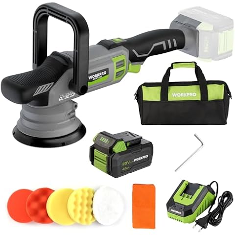 WORKPRO 20V Cordless Buffer Polisher Kit Cover