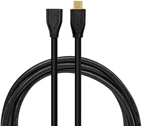 LogiLink CU0120 USB 2.0 Micro-B Power Extension black Black 1 m - Image 5