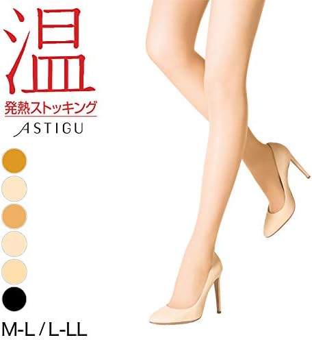 [アツギ] ASTIGU 温 発熱ストッキング F：ブラック M-L at044