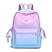 oneyes sac à dos arc en ciel pour filles enfants cartable enfants cartable femmes sac à dos décontracté avec prise casque