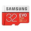 Samsung Micro SDHC EVO Plus Clase 10 de 32 GB con adaptador (MB-MC32GA/AM)