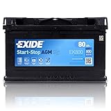Exide Exide EK800 Start-Stop AGM 12V 80Ah 800A