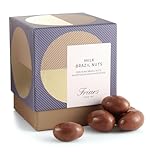 Friars Milk Chocolate Brazil Box - 375g Luxury Coated Peruvian Brazil Nuts | British Cocoa Hamper Gifts for Girlfriends, Men, Women, Friends & Mothers | Romantic Gift Set for a Birthday & Valentine's