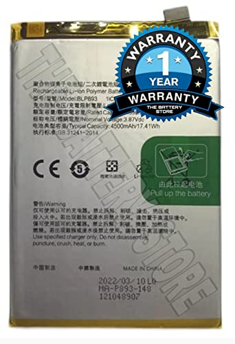 Image of Original BLP893 Battery for Oppo Reno 7 Battery with 1 Year Warranty*** (P308)