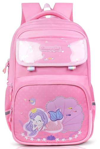 Image of BEAUTY GIRLS BY HOTSHOT MERMAID 1618| SCHOOL BAG|TUTUION BAG|COLLEGE BACKPACK |WATER RESISTANT |KIDS BAG|FOR GIRLS & WOMEN|32 LITERS SCHOOL BAG FOR GIRLS