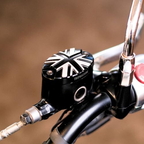 Image of Oil Cap Compatible with Royal Enfield Motorcycles - Cafe Twin x Trip Machine (Front Break Oil Cap)