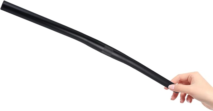 Artibetter Flat Bike Handlebar 25.4mm Aluminum Alloy Straight Handlebar 540mm Mountain Bike Riser Bar for Cycling Parts and Components