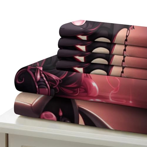 Linge de lit super king size 260x220 en microfibre douce et zippée - 6