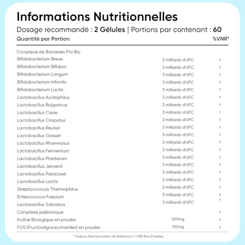 Multivitamines et minéraux premium avec formule probiotiques avancée - 6