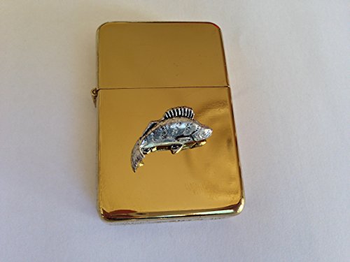 Briquet à essence F4 doré un cadeau rechargeable chic avec boîte