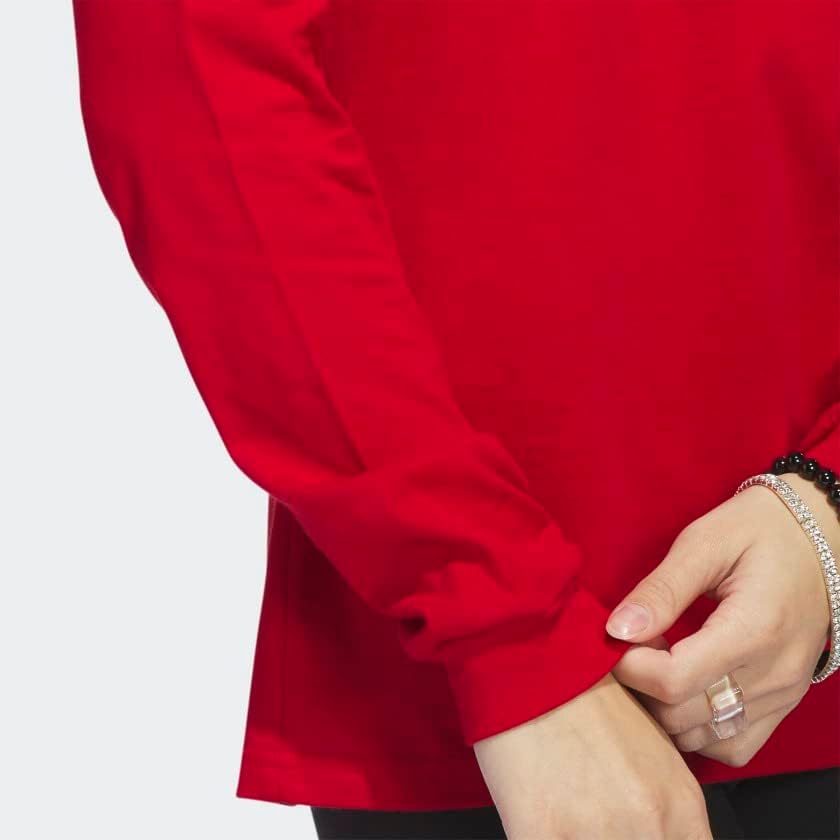 Vista 6 de adidas Camiseta de manga larga con diseño de insignia de deporte para mujer