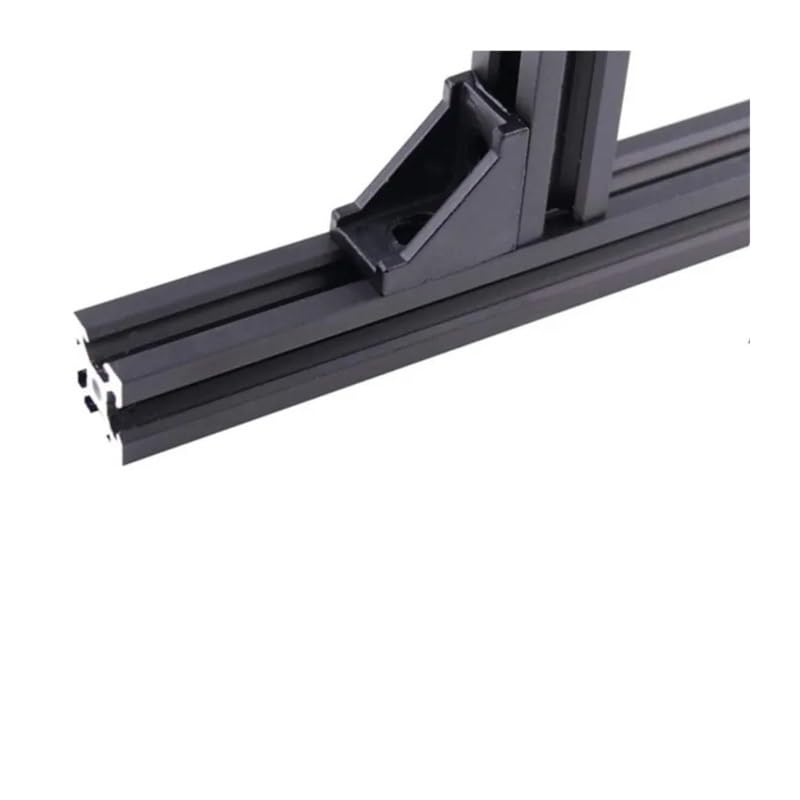 Aluminiowe złącze profilowe, 10 szt. 2080 wspornik narożny + 20 szt. 20 serii M5 nakrętki T-slot + 20 M5x8mm nasadka nasadki sześciokątnej (2028 srebrny-50)