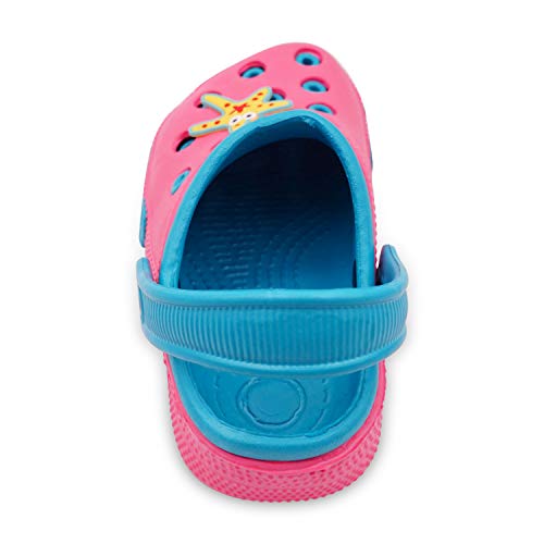 Image of Toddler Little Kids Clogs Slippers Sandals, Non-Slip Girls Boys Clogs Slide Lightweight Garden Shoes Slip-on Beach Pool Shower Slippers