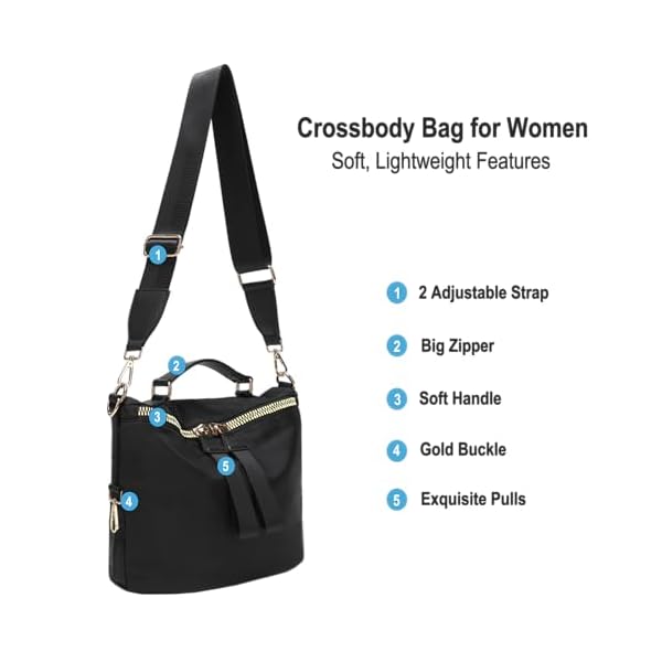 GINJKGO Purse Straps Replacement Crossbody - Adjustable Bag Strap for Purses, Wide Shoulder Strap for Women Guitar Purses - Image 3