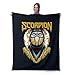 Mortal Kombat Silk Touch Throw Blanket – Scorpion, Ultra-Soft Fleece, Plush & Lightweight, 40 x 50