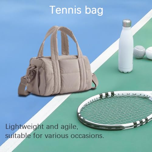 Small Duffle Bag Women’s Gym Bag, Mini Workout Crossbody Bag with Detachable Strap Yoga Sports Bag Tote for Fitness Travel3